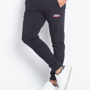 TOMMY LIFE Dark navy blue men's pants