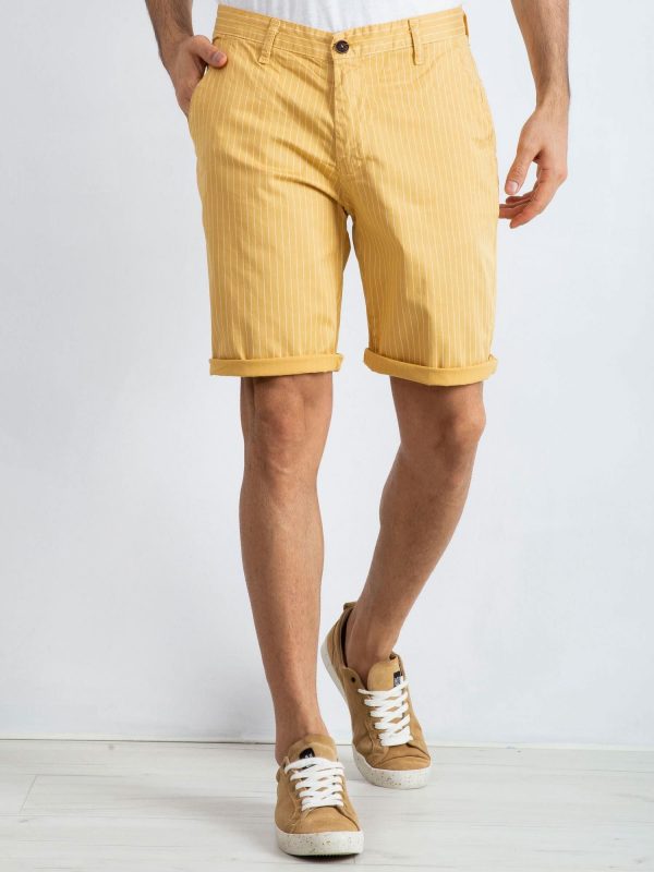 Yellow Hamilton Men's Shorts