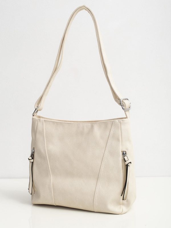 Cream Shoulder Bag