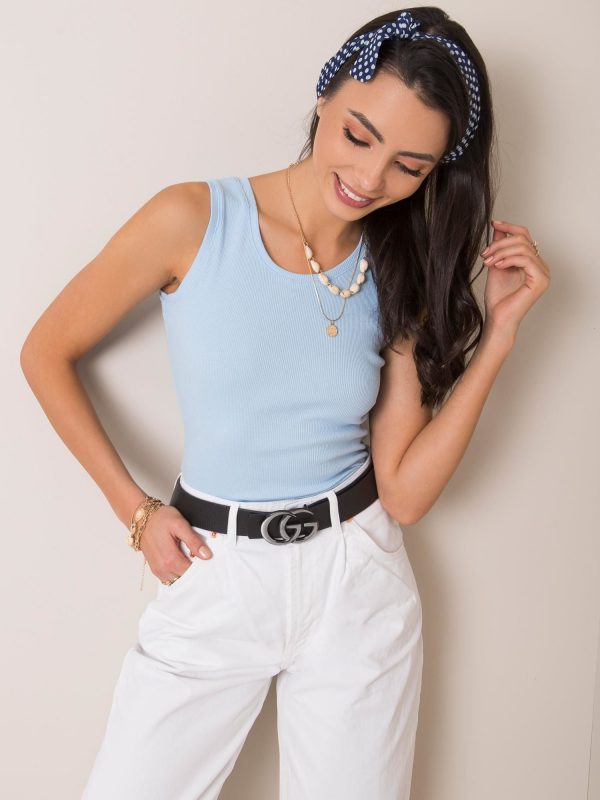 Light blue Kessi top