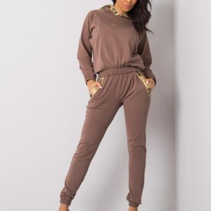 Brown casual set Jaya