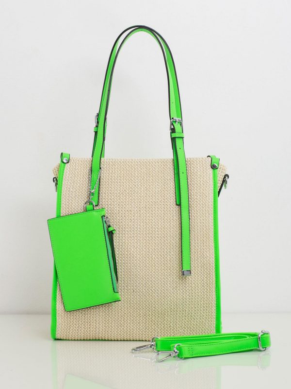 Green Shoulder Bag