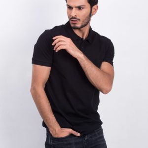 Black Coastal Polo shirt