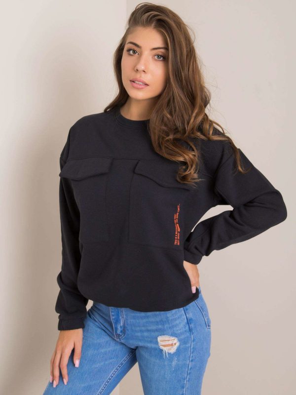 Carla STITCH & SOUL graphite sweatshirt