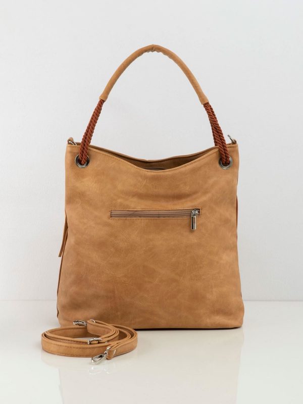 Light Brown Eco Leather Bag