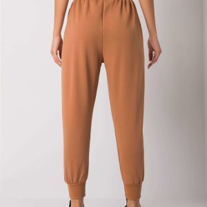 Light Brown Cotton Cailie Sweatpants