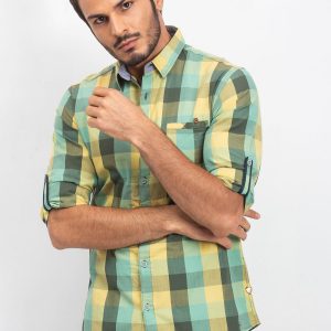 Green Men's Endless Shirt