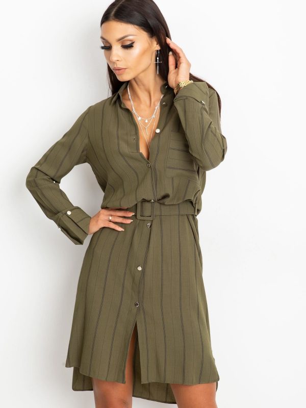 RUE PARIS Khaki Dress Samba