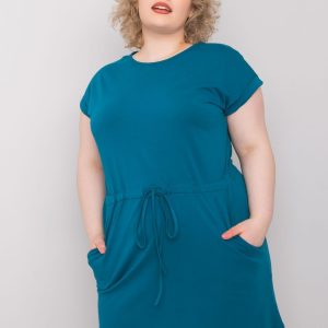 Sea dress plus size basic Kori