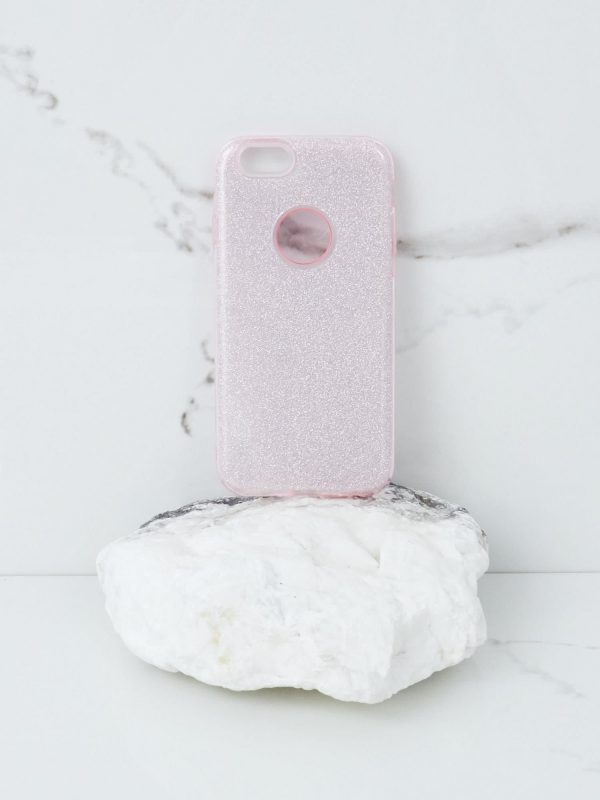 Pink Glitter Case for iPhone 6G