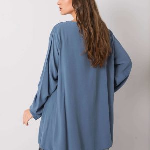 Dark Blue Loose Dress Gracilyn