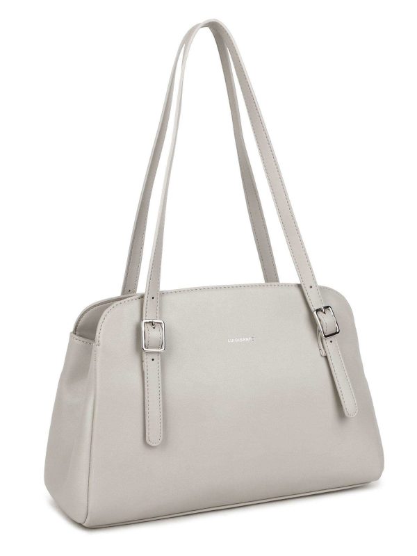 Grey city bag LUIGISANTO