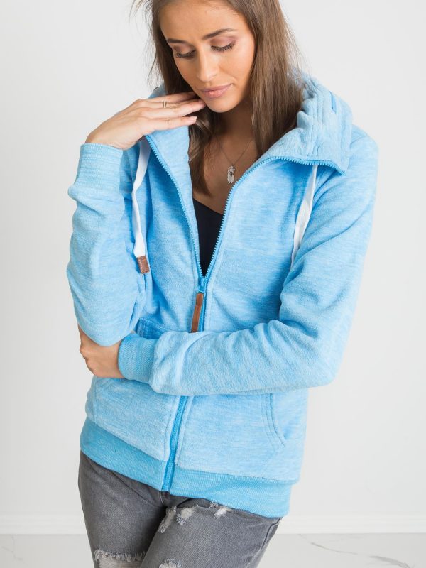 Blue Shimmy Sweatshirt