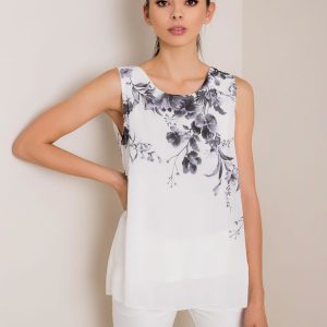 White and black blouse Harmony SUBLEVEL