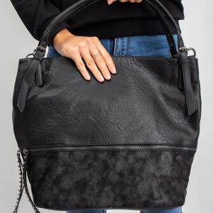 Black Shopper Bag