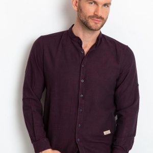 Purple shirt for men Lucky