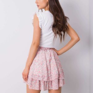 Elize Dirty Pink Floral Skirt