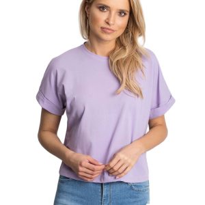 Light purple t-shirt Woodland