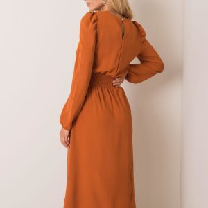 Light brown dress Vivien RUE PARIS