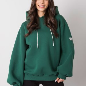 Dark Green Yassie Women's Hoodie