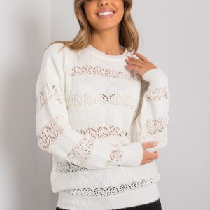 Ecru openwork sweater Rossendale RUE PARIS