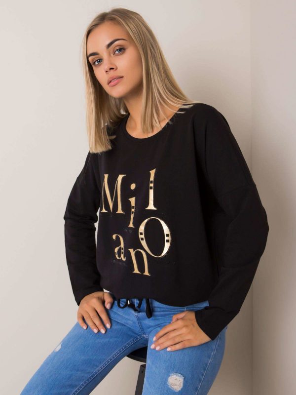 Irmina black sweatshirt