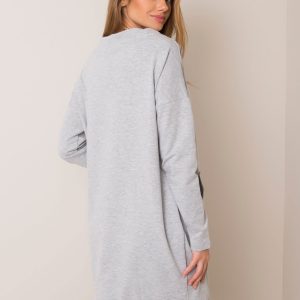 Grey melange dress Relax