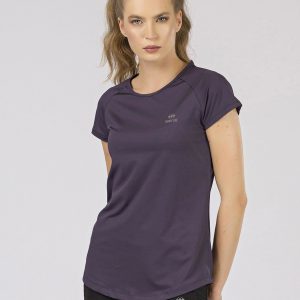 TOMMY LIFE purple women's t-shirt