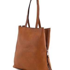 Light Brown Eco Leather Bag