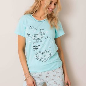 Light Blue Sandy Pyjama Set