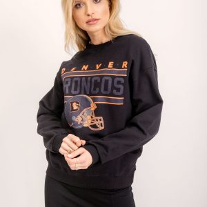 BSL Women's Black Print Sweatshirt