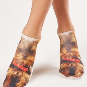 Dog Print Footwear Socks