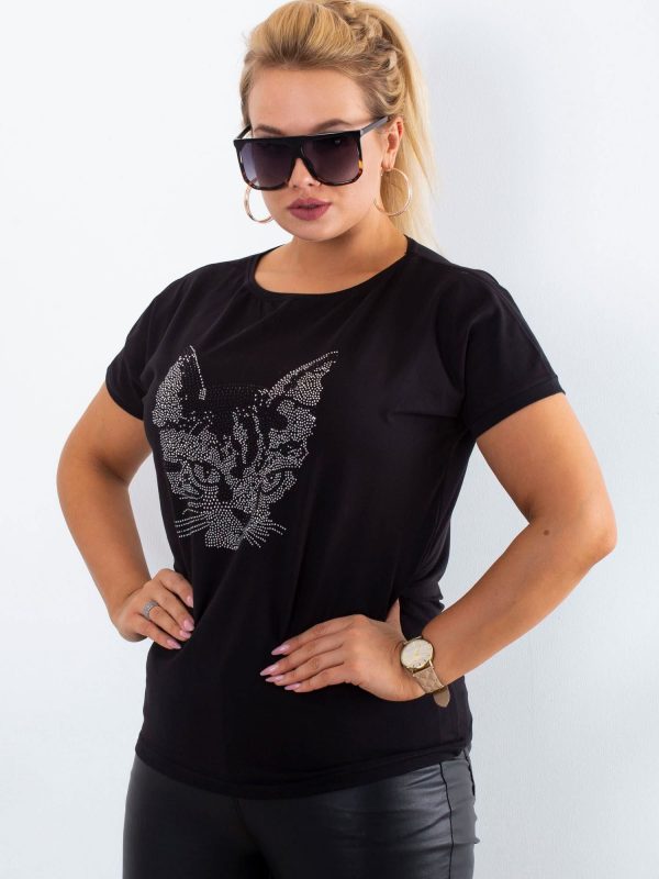 Black T-shirt Moment PLUS SIZE