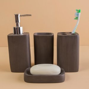 Brown Bathroom Accessories