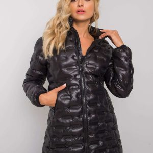 Jaleesa Women's Black Hooded Jacket