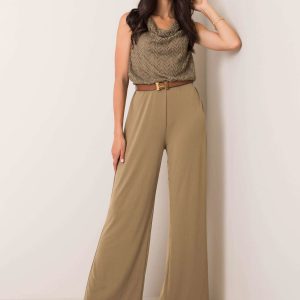 Khaki jumpsuit Rosalie RUE PARIS