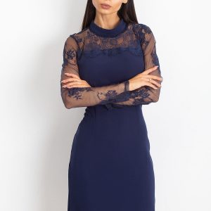 Dark Blue Time Dress