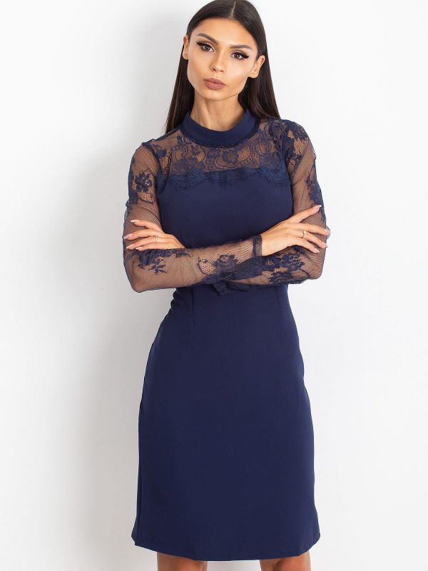 Dark Blue Time Dress