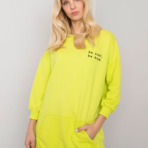 Shireen lime kangaroo sweatshirt