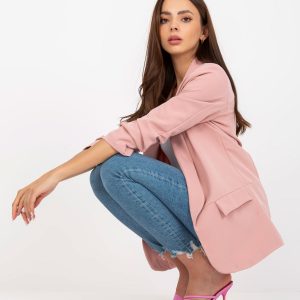 Dirty pink elegant jacket with Adela lining