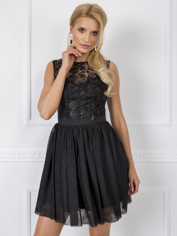 Black Elena Dress