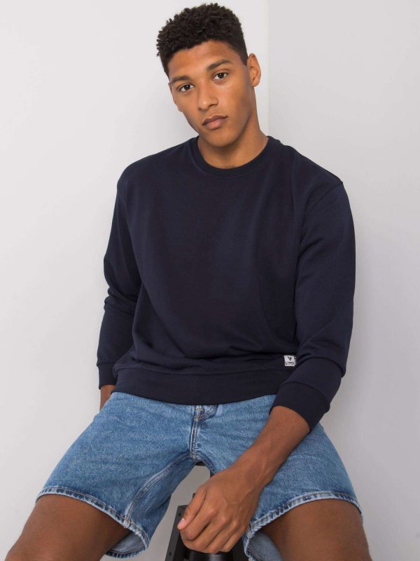 Navy blue cotton sweatshirt Ryder LIWALI