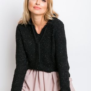 RUE PARIS Black sweater Esta