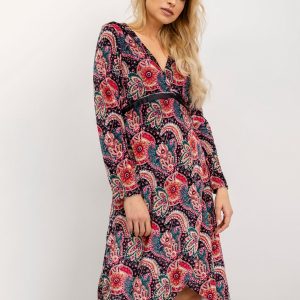 BSL Dress with colorful patterns