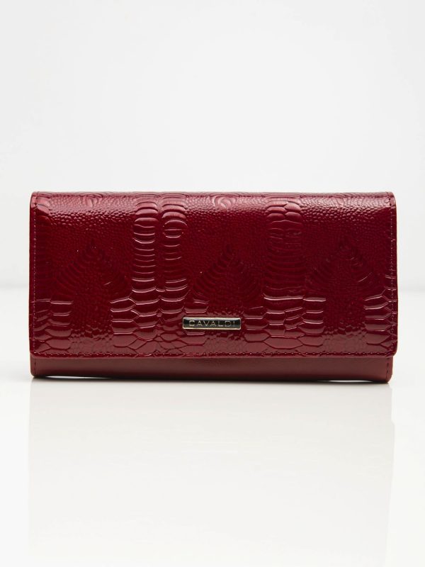 Red Pattern Wallet