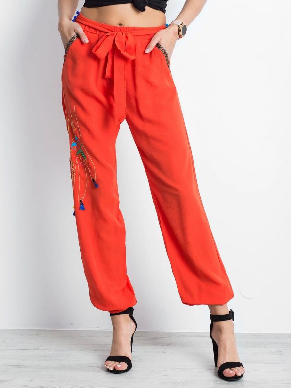 Orange Awareness Trousers