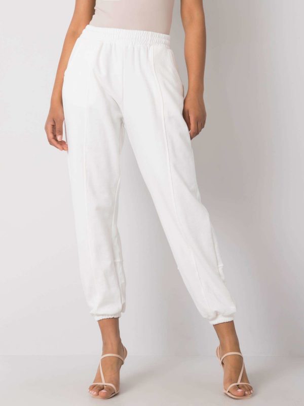 White Maye sweatpants