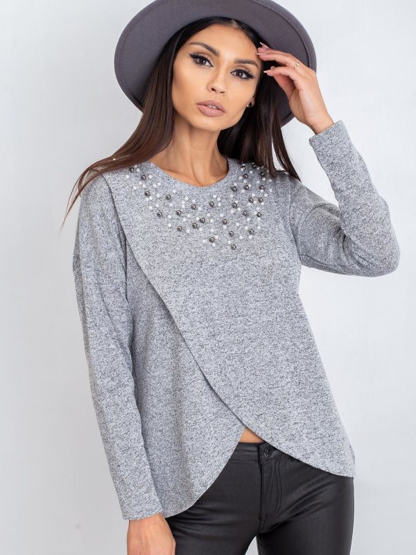 Light gray blouse Princess