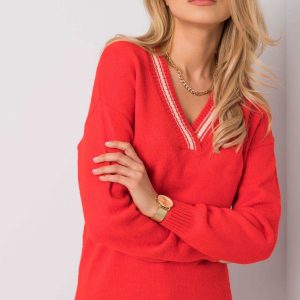 Red sweater Clodine RUE PARIS