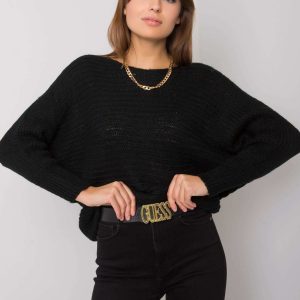 Carina OCH BELLA Black Knitted Sweater